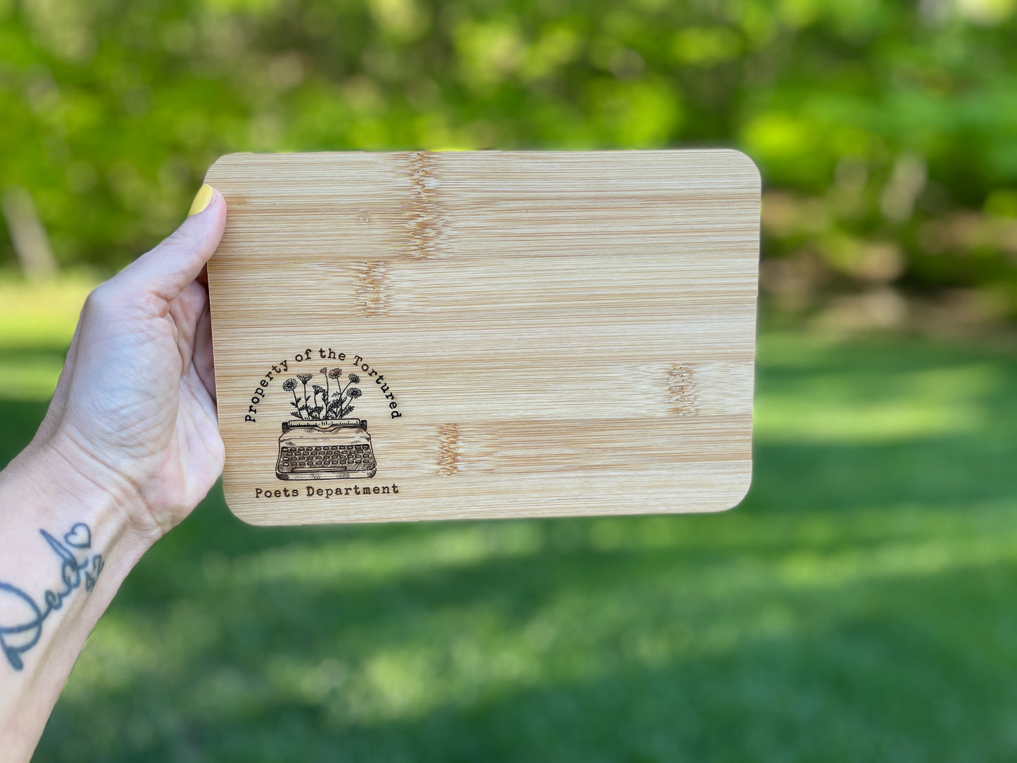 Engraved Bamboo Cutting Boards | Custom or Pre-Designed