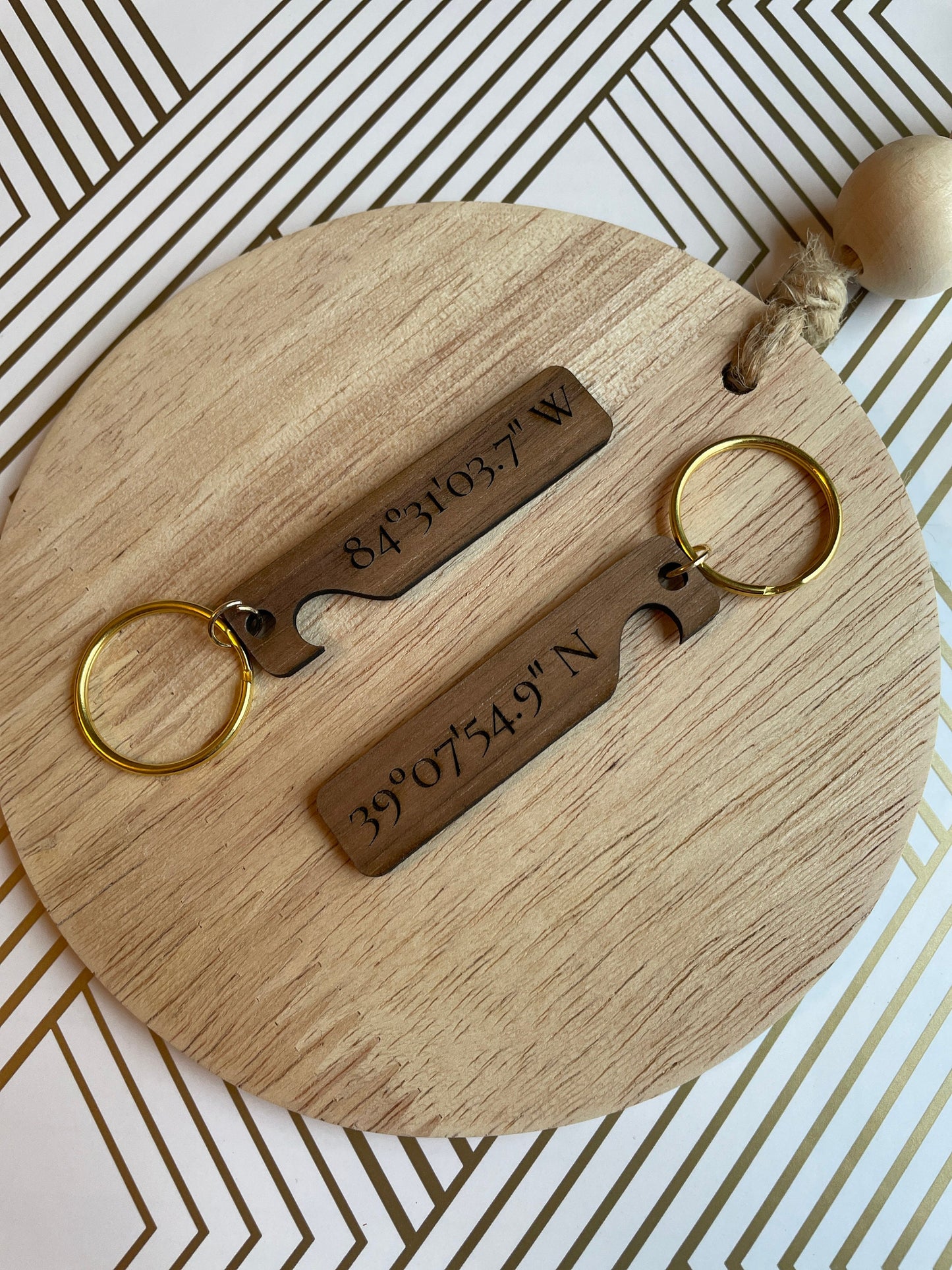 Pair and Share Keepsake Keychains